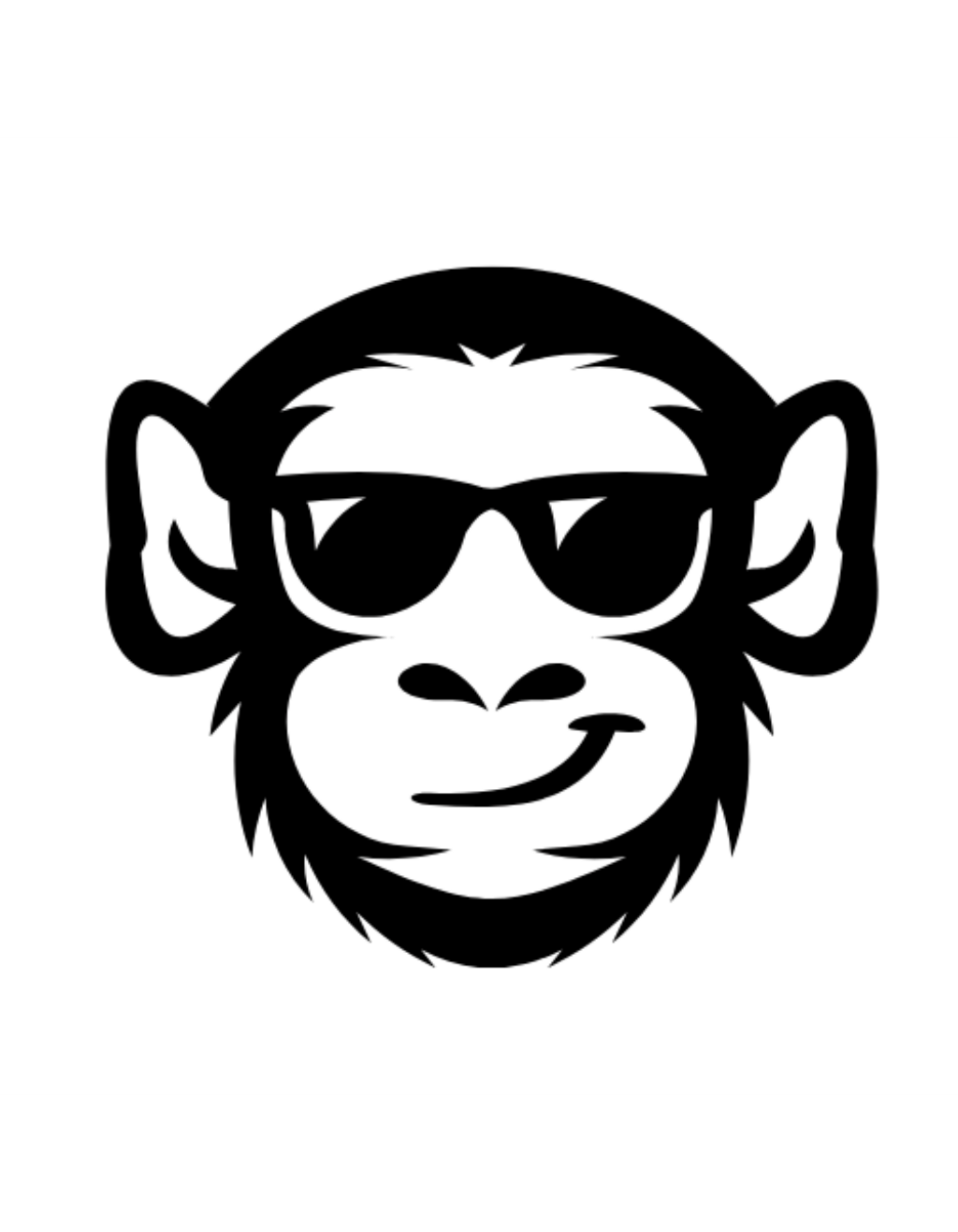 🐵LITTLE MONKEY HEADS